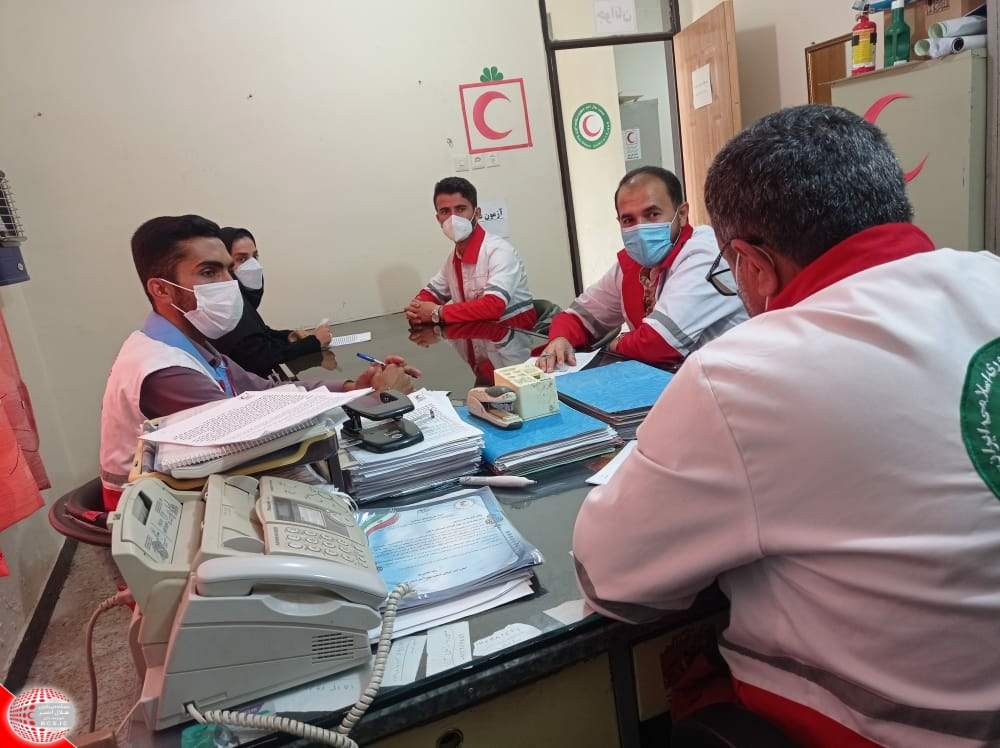 چهارمین جلسه باشگاه امدادگران شهرستان باغملک با حضور رییس شعبه برگزار شد