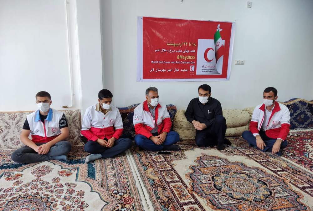 دیدار با جانبازان سرافراز به مناسبت هفته ی هلال احمر
