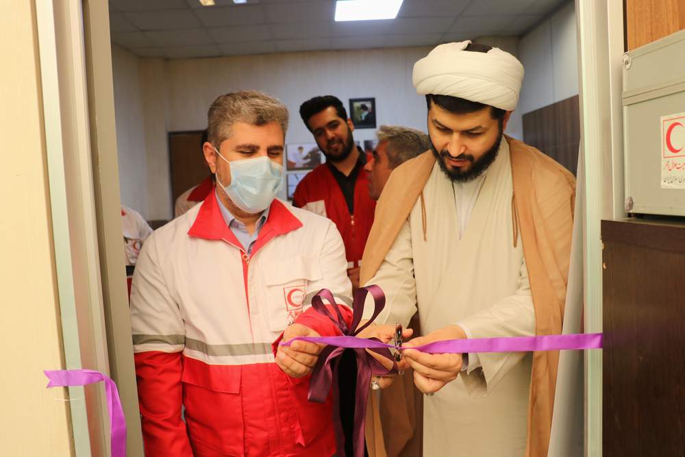  به مناسبت روز ملی ارتباطات و روابط عمومی استودیو هلال‌احمر خوزستان افتتاح شد