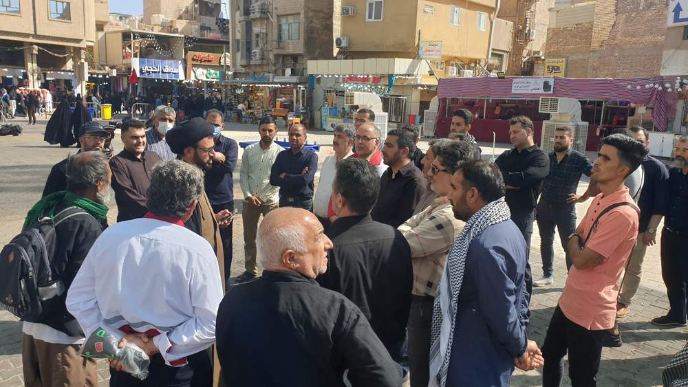 کربلا میعادگاه نجاتگران خوزستانی محب سید الشهدا شد