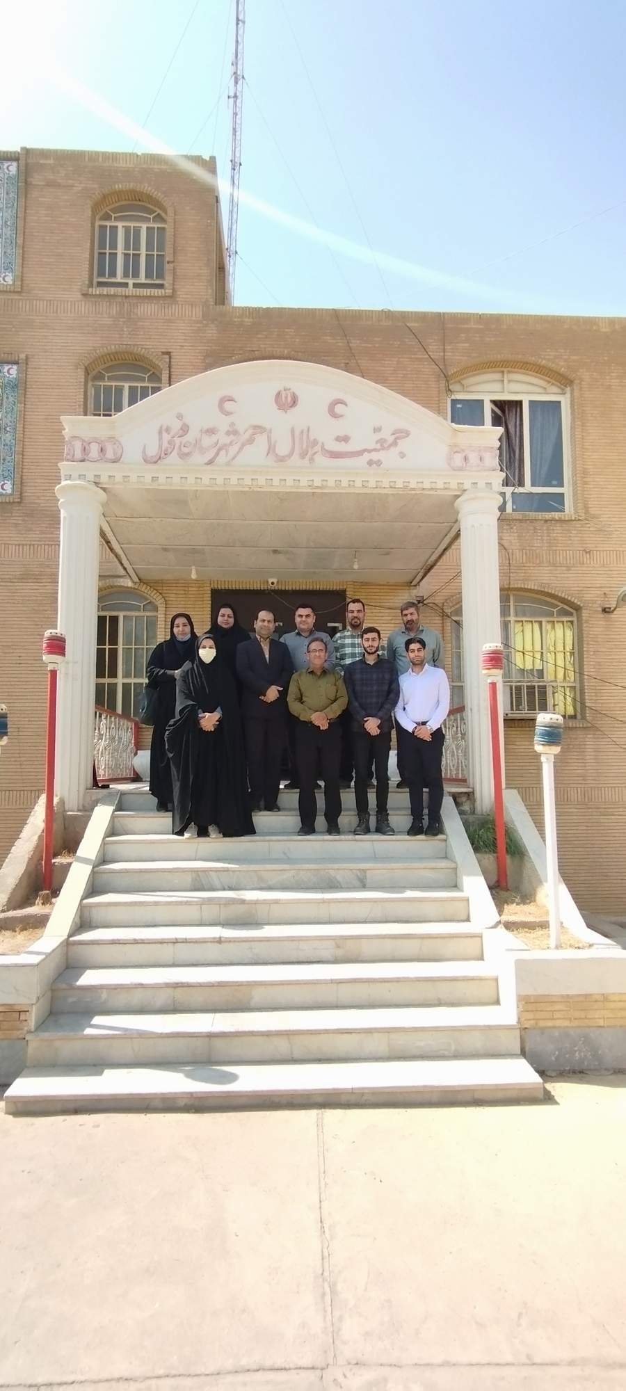 نشست هم اندیشی مربیان جمعیت هلال احمر شهرستان دزفول با معاون آموزش و پژوهش هلال احمر استان خوزستان