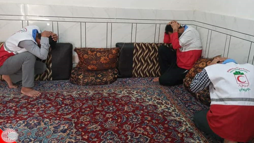 اجرای مانور زلزله در خانه های هلال خوزستان