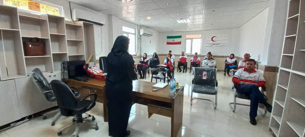  دومین مرحله از المپیاد مربیان امداد و کمک های اولیه کد۳ به میزبانی امیدیه برگزار شد