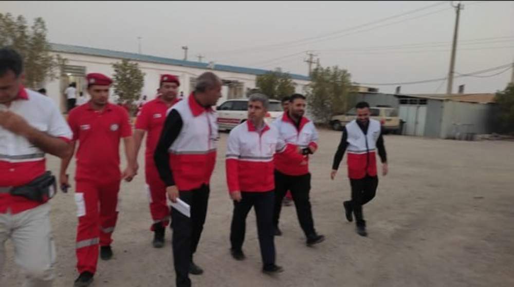 بازدید مدیرعامل جمعیت هلال احمر خوزستان از قرارگاه امداد ونجات مرزی چذابه