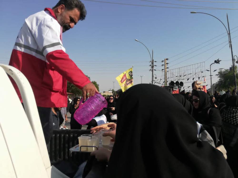پیاده روی جا ماندگان اربعین رامهرمز